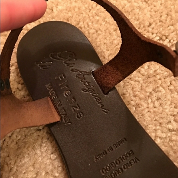 Italian Vero cuoio sandals - Picture 2 of 3